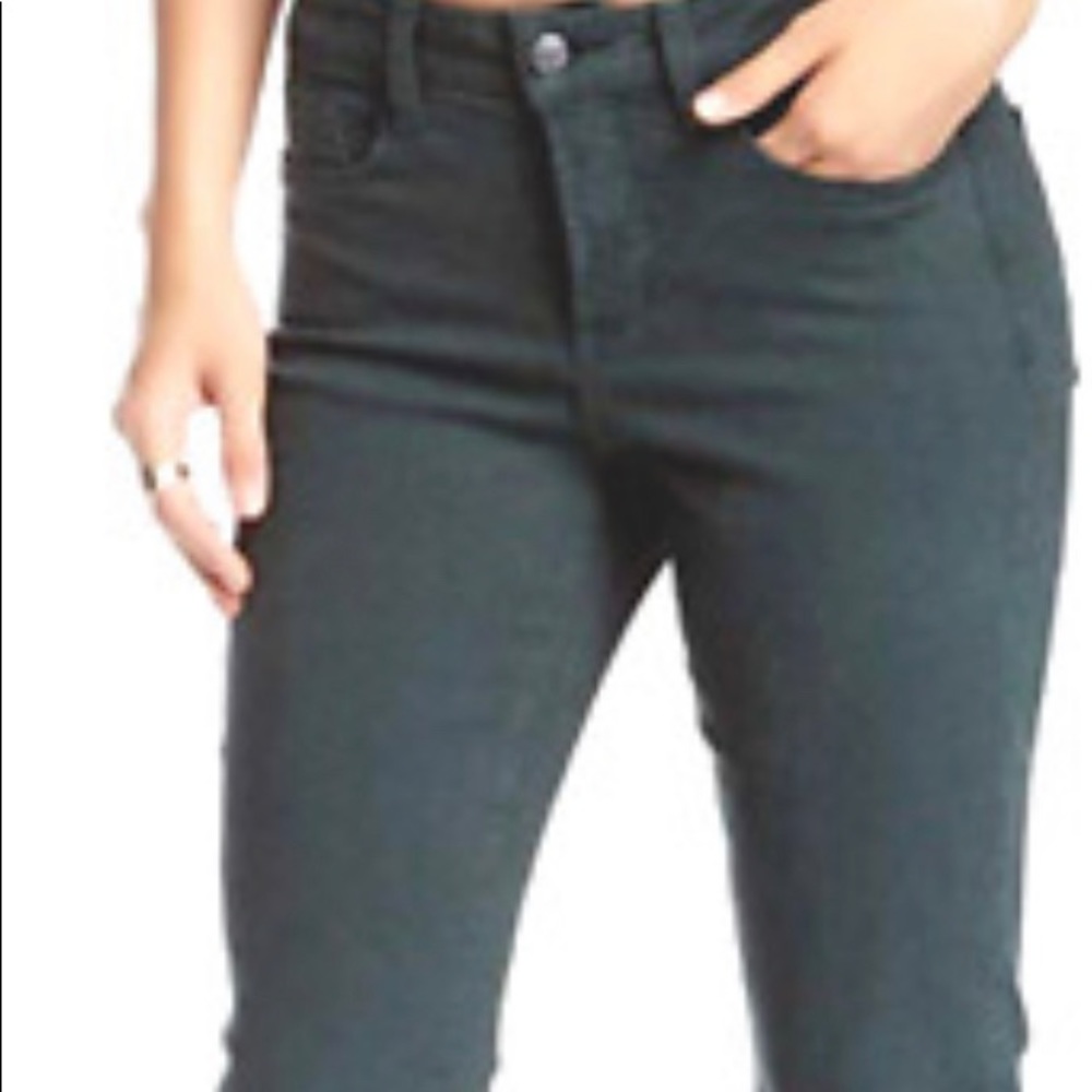 NYDJ Marilyn Straight Leg Pants TARGANA/Green